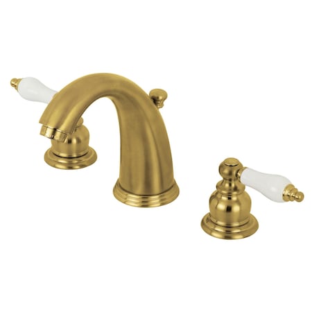 Kingston Brass KB987PLSB Victorian 2-Handle 8" Widespread Bathroom Faucet, Brass KB987PLSB